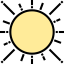 Sun icon 64x64