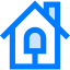 Green home icon 64x64