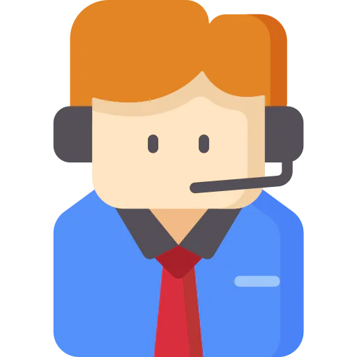 Call center agent icon