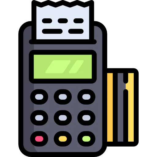 Card machine icon