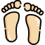 Wash feet icon 64x64