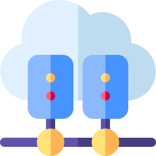 Cloud server icon