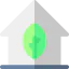Eco house icon 64x64