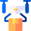 Drone delivery icône 64x64