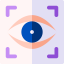Eye scan icône 64x64