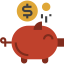 Piggy bank icon 64x64