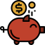 Piggy bank icon 64x64