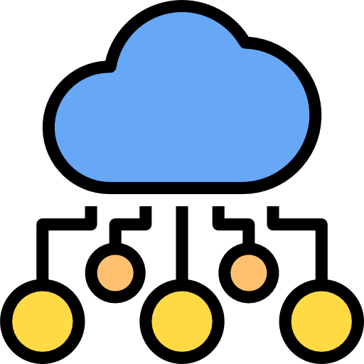 Cloud computing icon