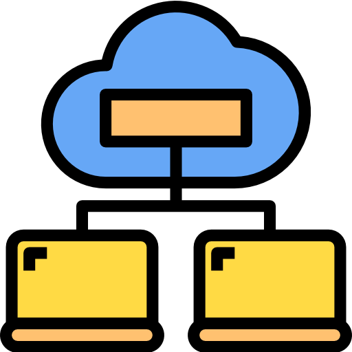 Cloud computing icon