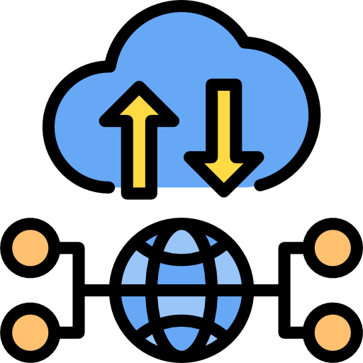 Cloud computing icon