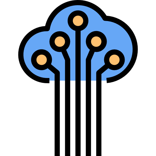 Cloud computing Ikona
