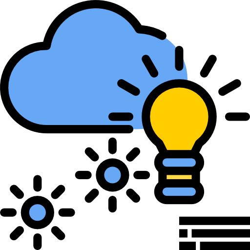 Cloud computing ícone