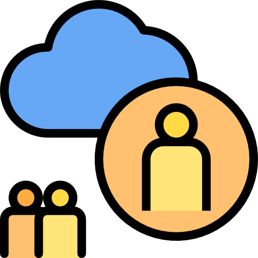 Cloud computing icon
