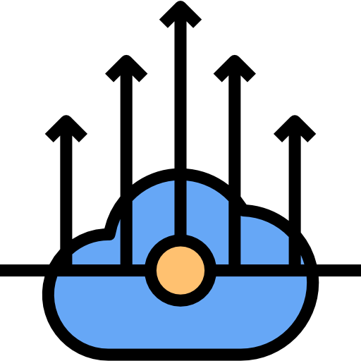 Cloud computing アイコン