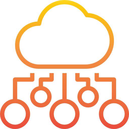 Cloud computing icon