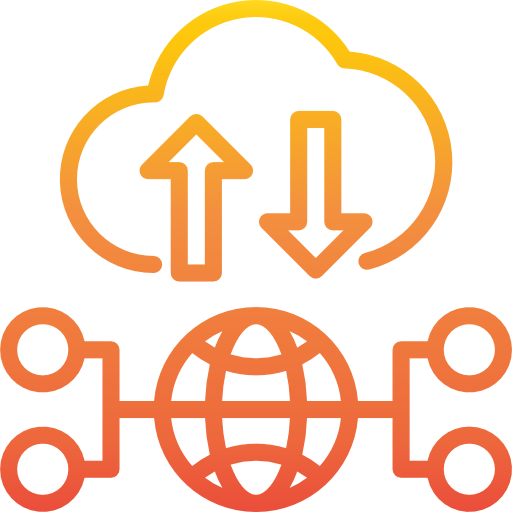 Cloud computing icon