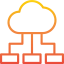 Cloud computing icon 64x64