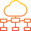 Cloud computing icon 64x64