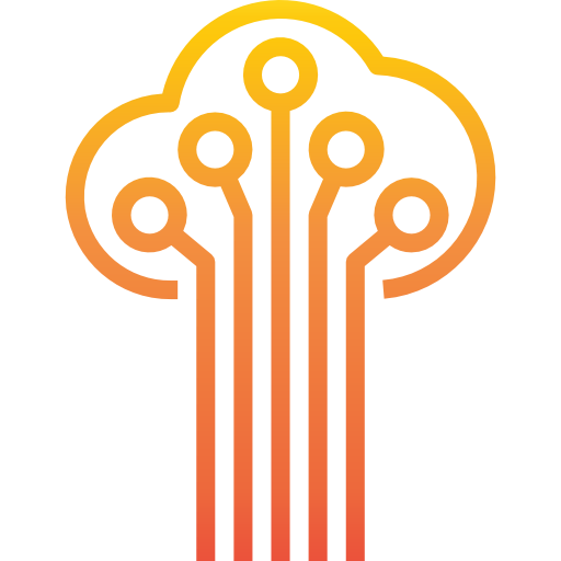 Cloud computing icon