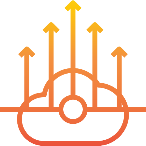 Cloud computing ícone