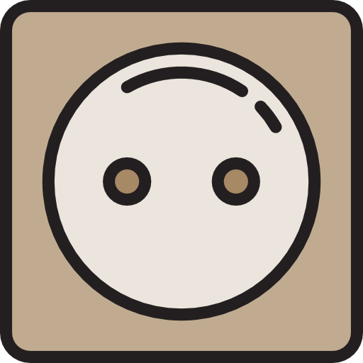 Wall socket icon
