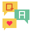 Speech bubble icon 64x64