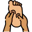 Foot massage icon 64x64