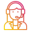 Customer service agent Ikona 64x64