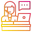 Customer service agent Ikona 64x64