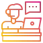 Customer service agent Ikona 64x64