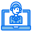 Customer service agent Ikona 64x64