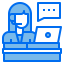 Customer service agent Ikona 64x64