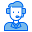 Customer service agent Ikona 64x64