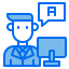 Customer service agent Ikona 64x64