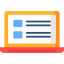 Laptop Symbol 64x64