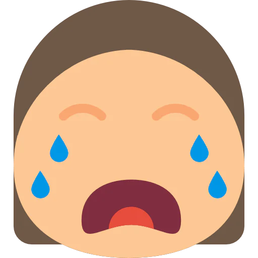 Crying icon