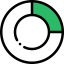 Pie chart icon 64x64
