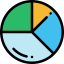Pie chart icon 64x64