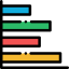 Bar chart icon 64x64