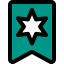 Star of david icon 64x64