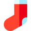 Christmas sock icon 64x64