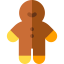 Gingerbread man icon 64x64