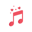 Romantic music icon 64x64