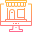 Online shop icon 64x64