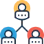 Hierarchical structure icon 64x64