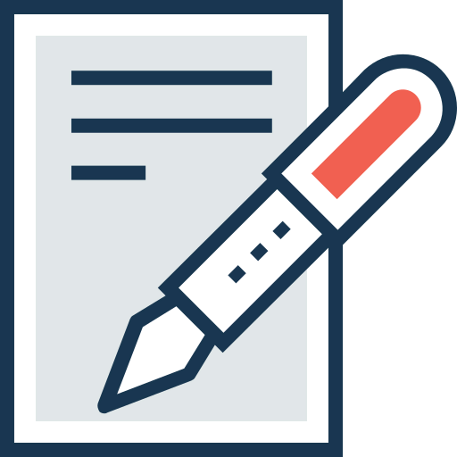 Contract icon