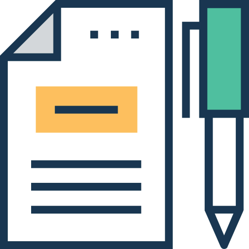 Contract icon
