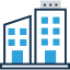 Office block icon 64x64
