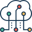 Cloud computing icon 64x64