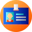 Id card ícone 64x64